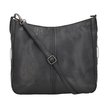 Concealed Carry Ava Leather Hobo by Lady Conceal