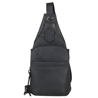 Concealed Carry Unisex Dakota Leather Sling by Lady Conceal