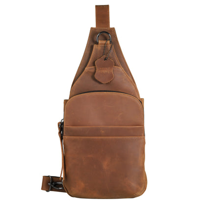 Concealed Carry Unisex Dakota Leather Sling by Lady Conceal
