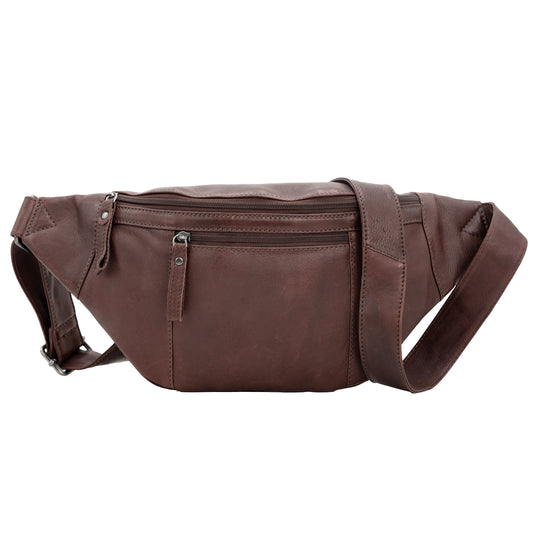 Concealed Carry Charlie Magnetic Leather Sling by Lady Conceal