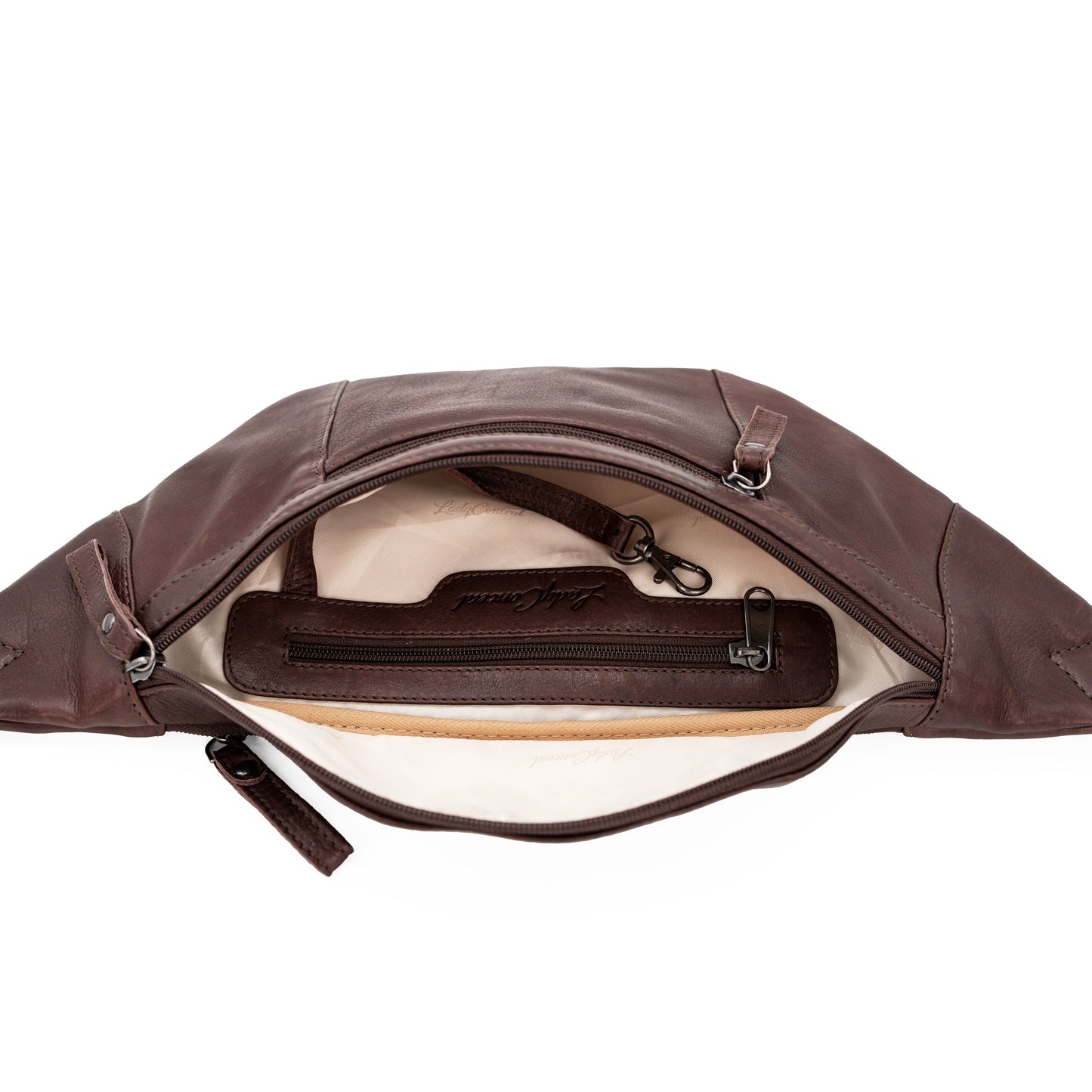 Concealed Carry Charlie Magnetic Leather Sling by Lady Conceal