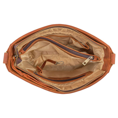 Concealed Carry Delaney Leather Crossbody by Lady Conceal - Angler's Pro Tackle & Outdoors