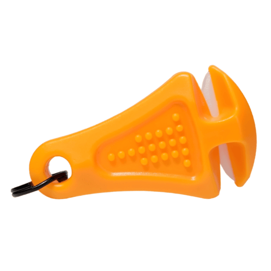 Line Cutterz - Ceramic Blade Zipper Pull - Blaze Orange