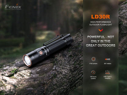 Fenix LD30R High-Performance Lightweight Flashlight