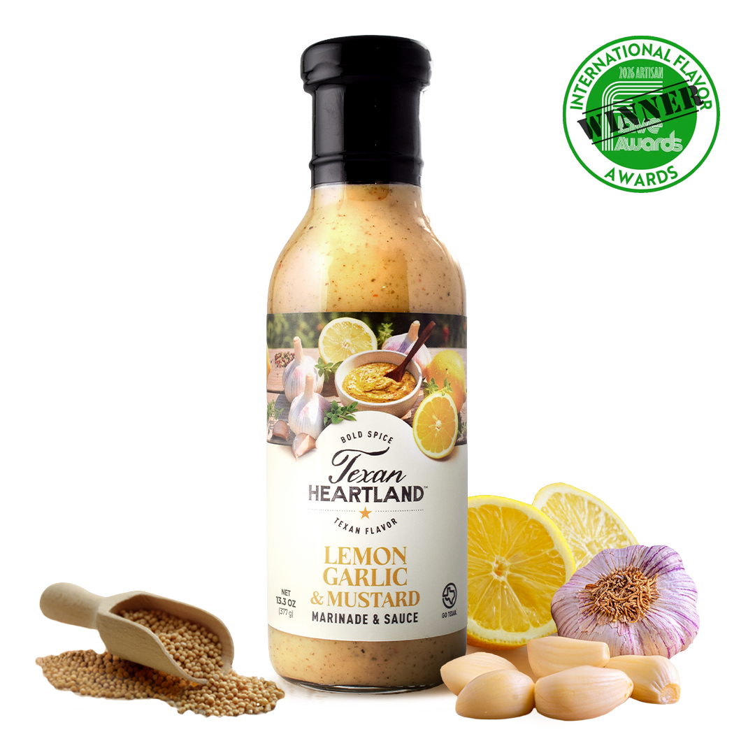 Texan Heartland Lemon, Garlic & Mustard Marinade & Sauce