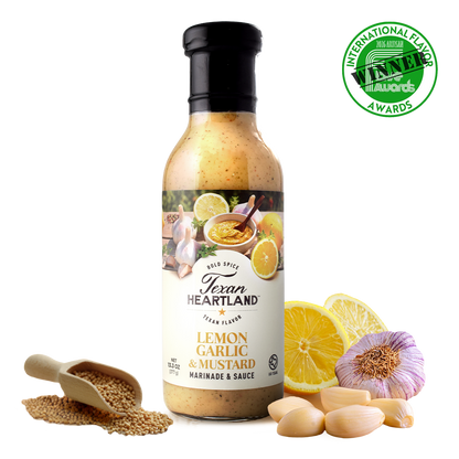 Texan Heartland Lemon, Garlic & Mustard Marinade & Sauce