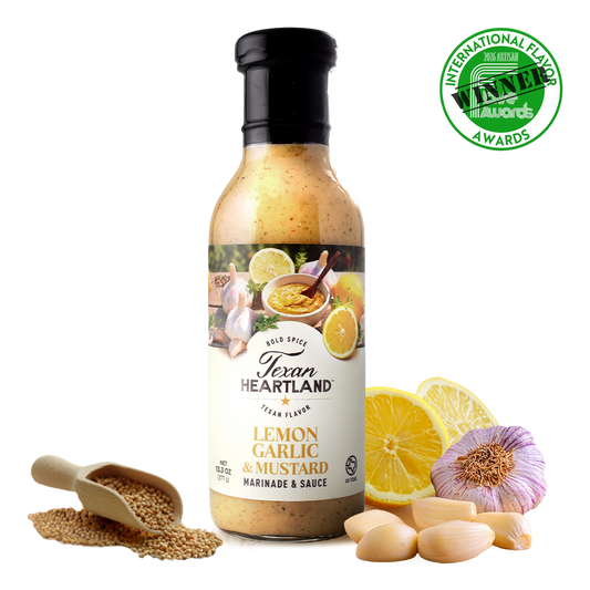 Texan Heartland Lemon, Garlic & Mustard Marinade & Sauce