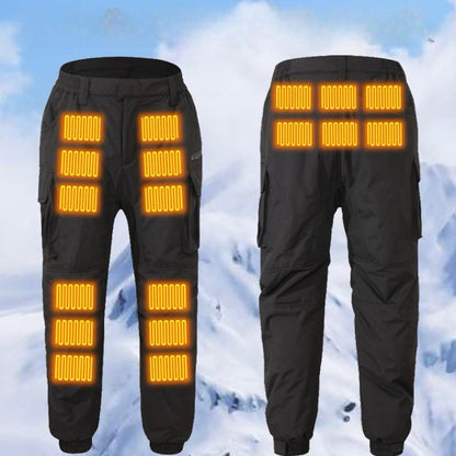 LITEGUEST 18-Zone Heated Pants Multi-Pocket Winter Outdoor Wear