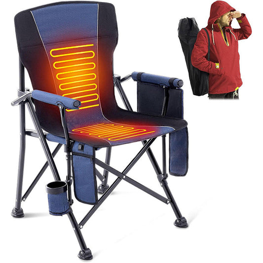 LITEGUEST Heated Folding Chair Portable Warmth Gear for  Outdoor