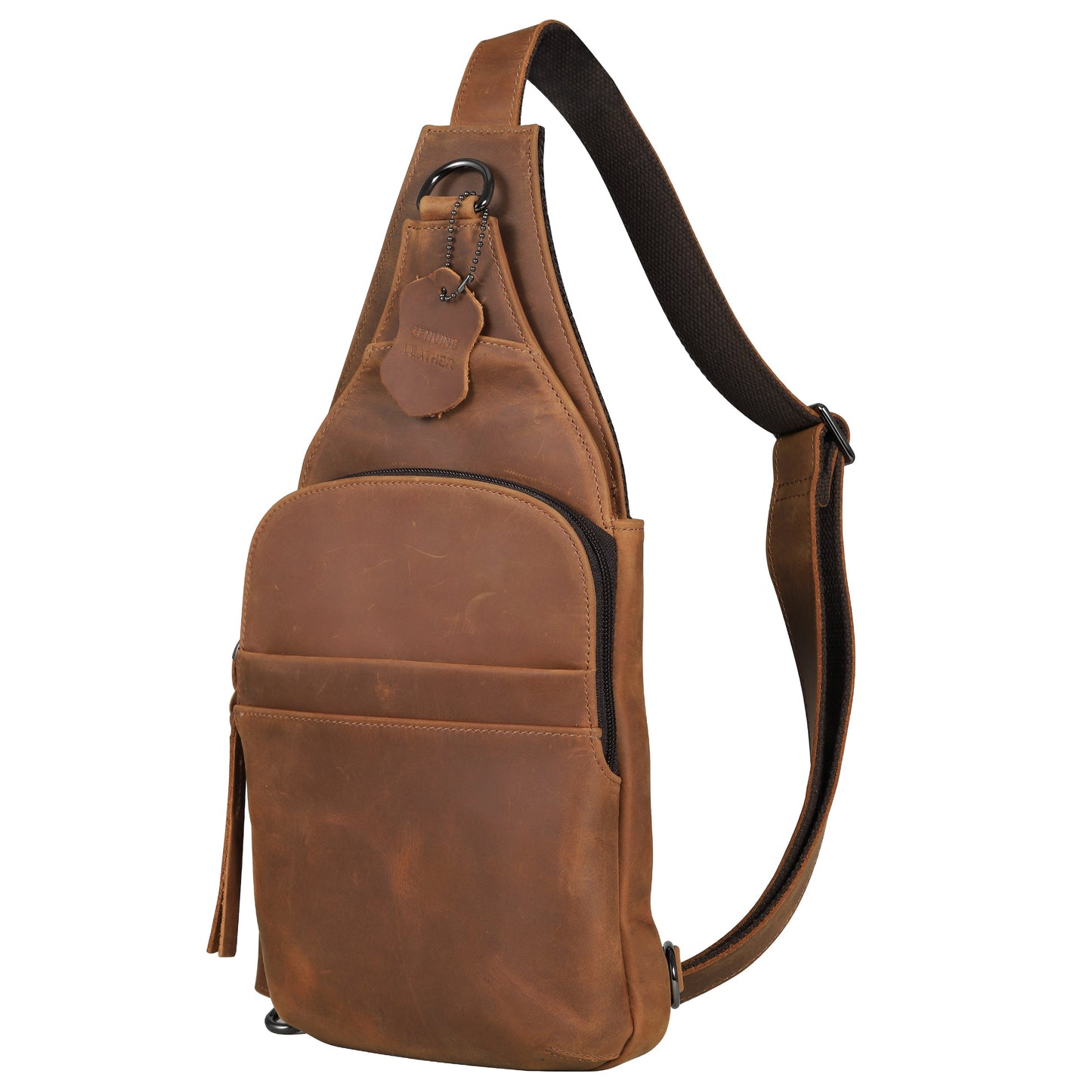 Concealed Carry Unisex Dakota Leather Sling by Lady Conceal