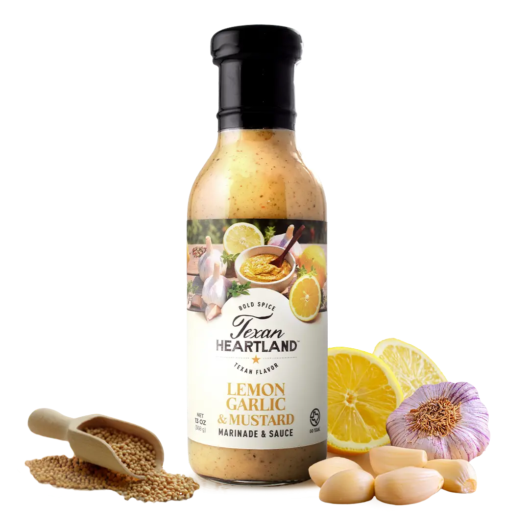 Texan Heartland Lemon, Garlic & Mustard Marinade & Sauce