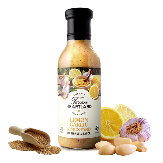 Texan Heartland Lemon, Garlic & Mustard Marinade & Sauce