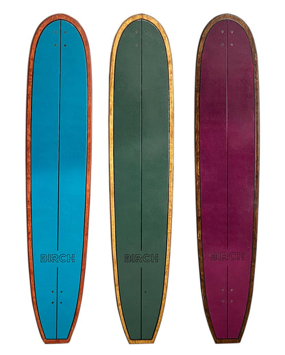 BIRCH 60" LOG Longboard Cruiser Skateboard - Complete Setup or Deck Only