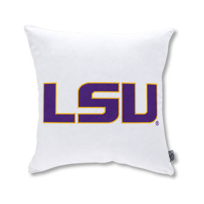 Campus Hammocks LSU Tigers Logo Throw Pillow Cover