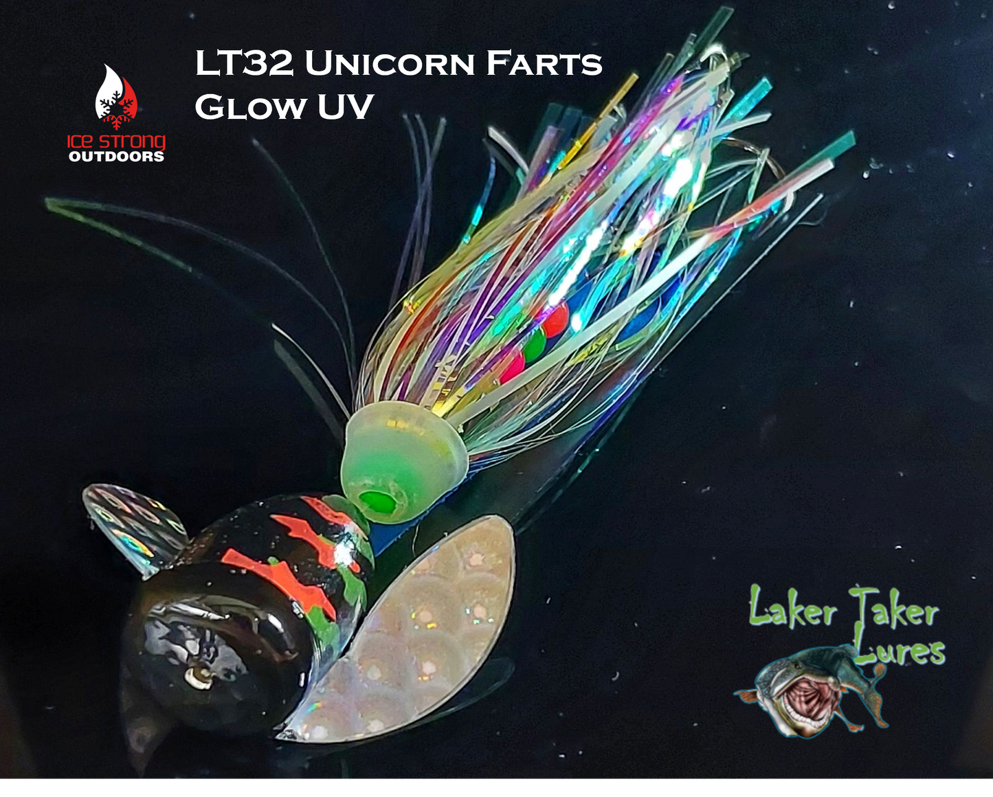 Ice Strong Outdoors - Laker Taker Lures - NEW 2026 color just released!