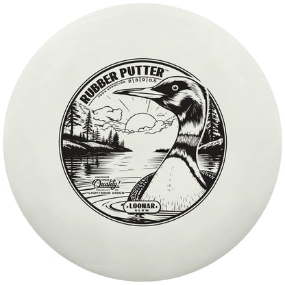 Gotta Go Gotta Throw Lightning Loonar Glow Rubber Putter Golf Disc