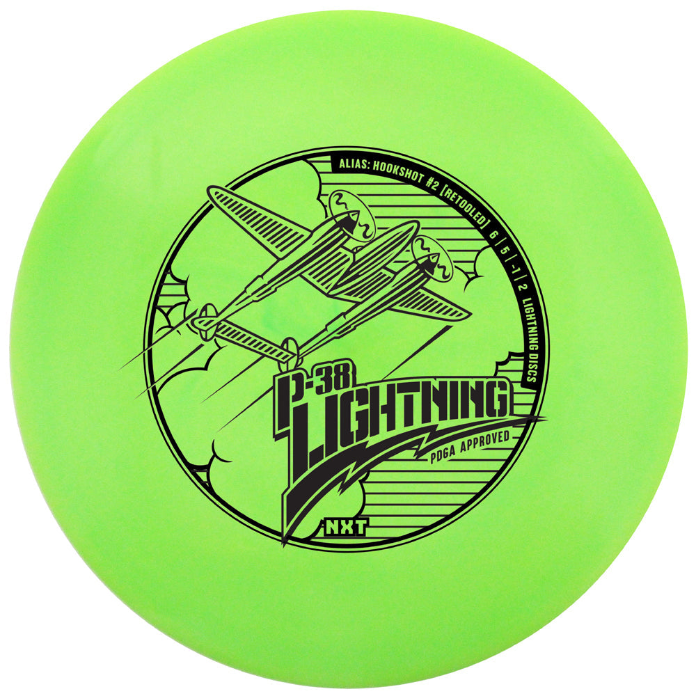 Gotta Go Gotta Throw Lightning NXT P-38 #2 Hookshot [Retool] Fairway Driver Golf Disc