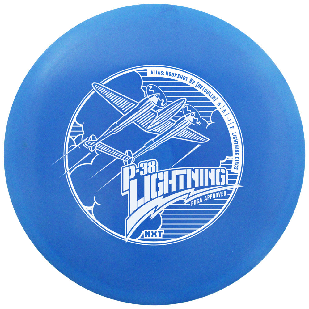 Gotta Go Gotta Throw Lightning NXT P-38 #2 Hookshot [Retool] Fairway Driver Golf Disc