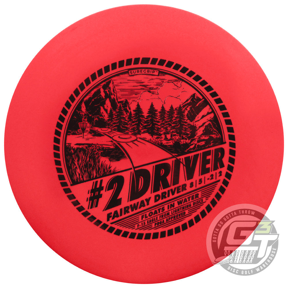 Gotta Go Gotta Throw Lightning Sure Grip #2 Driver Fairway Driver Golf Disc