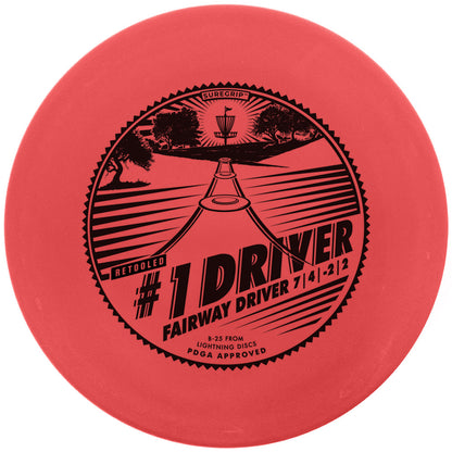 Gotta Go Gotta Throw Lightning Sure Grip #1 Driver [Retool] Fairway Driver Golf Disc