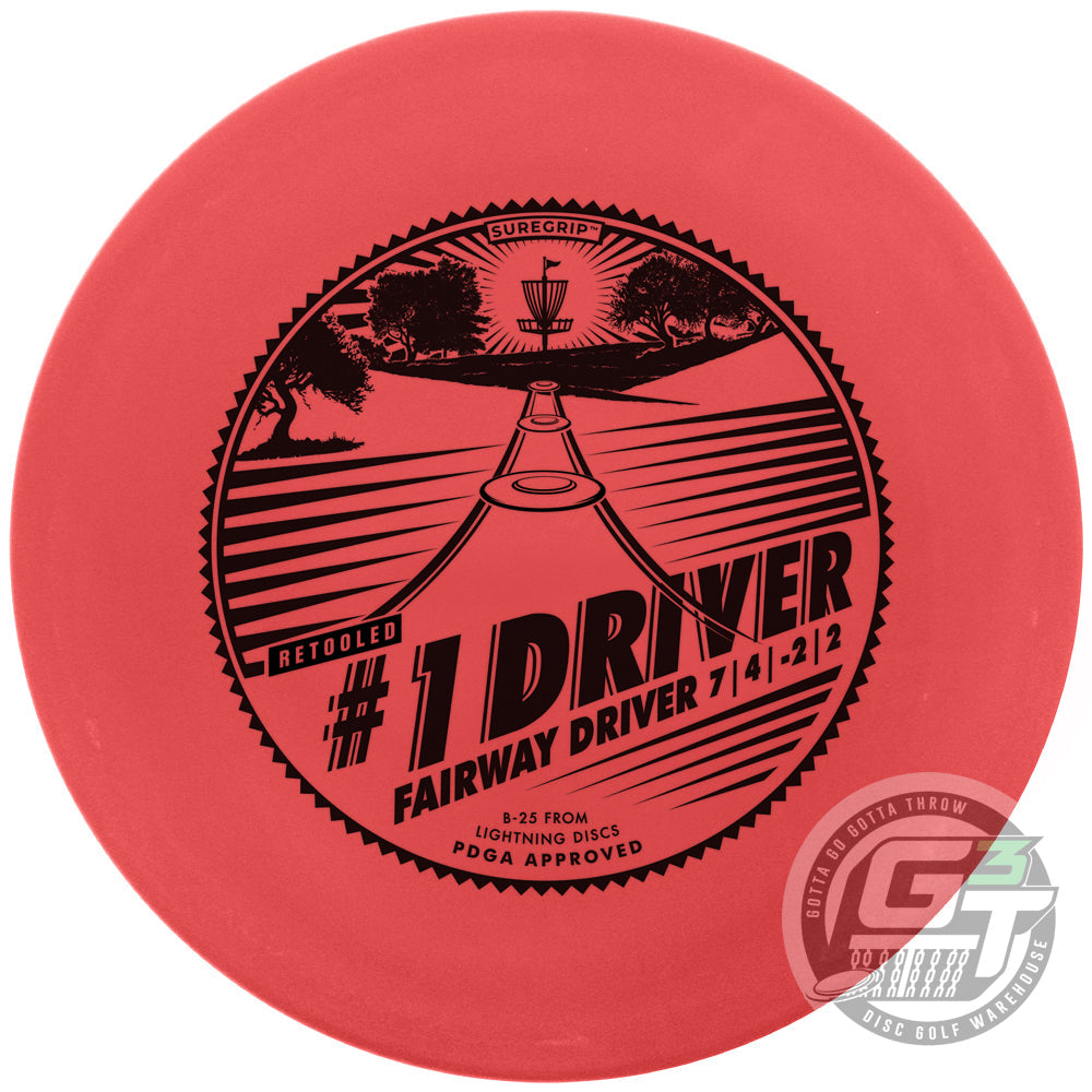 Gotta Go Gotta Throw Lightning Sure Grip #1 Driver [Retool] Fairway Driver Golf Disc