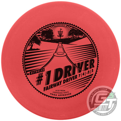 Gotta Go Gotta Throw Lightning Sure Grip #1 Driver [Retool] Fairway Driver Golf Disc