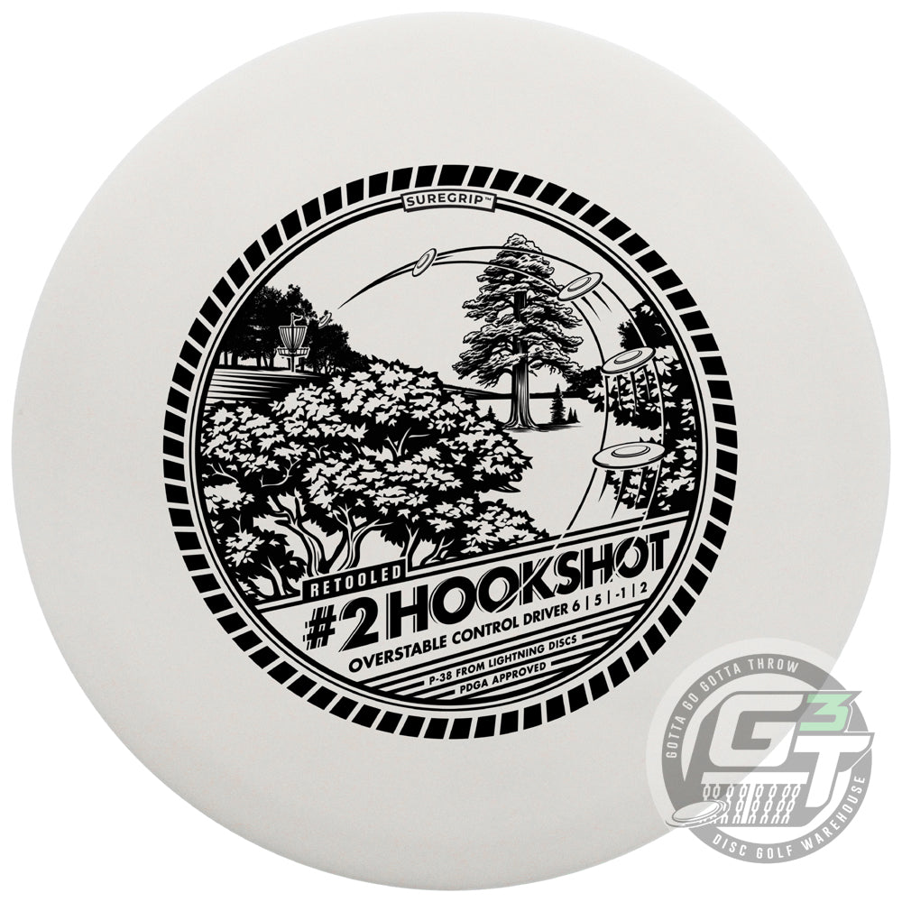 Gotta Go Gotta Throw Lightning Sure Grip #2 Hookshot [Retool] Fairway Driver Golf Disc