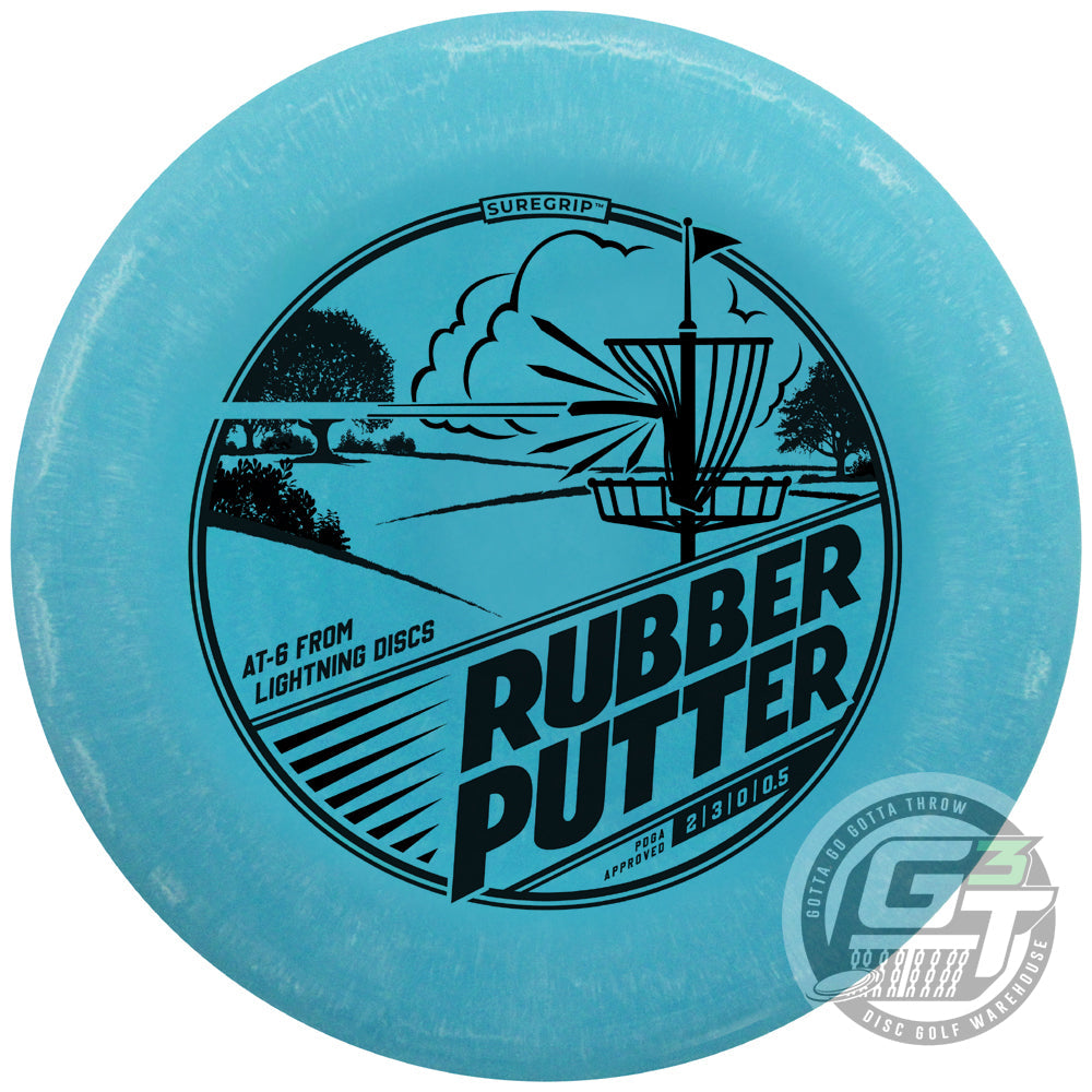 Gotta Go Gotta Throw Lightning Sure Grip Rubber Putter Golf Disc