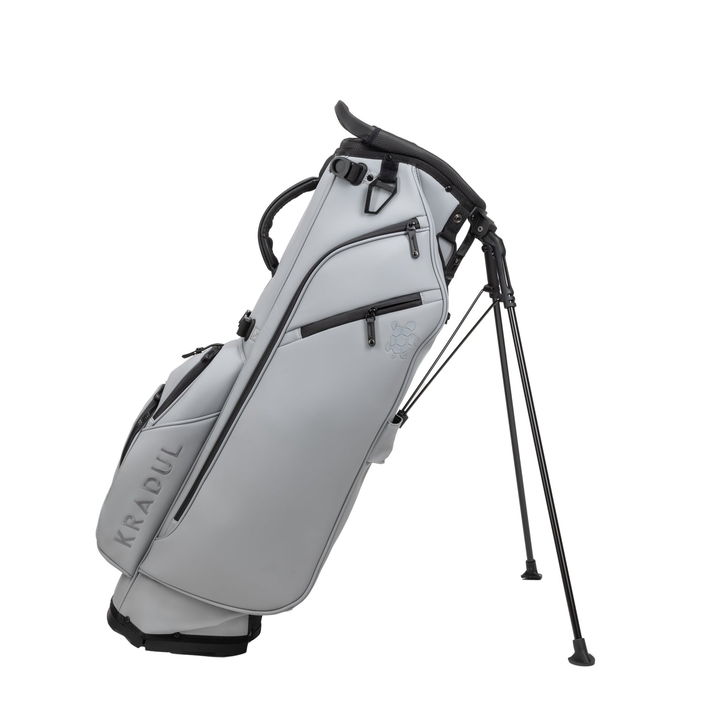 Kradul LUX 9.5" 14-Way Hybrid Stand Bag: Fossil (Gray)