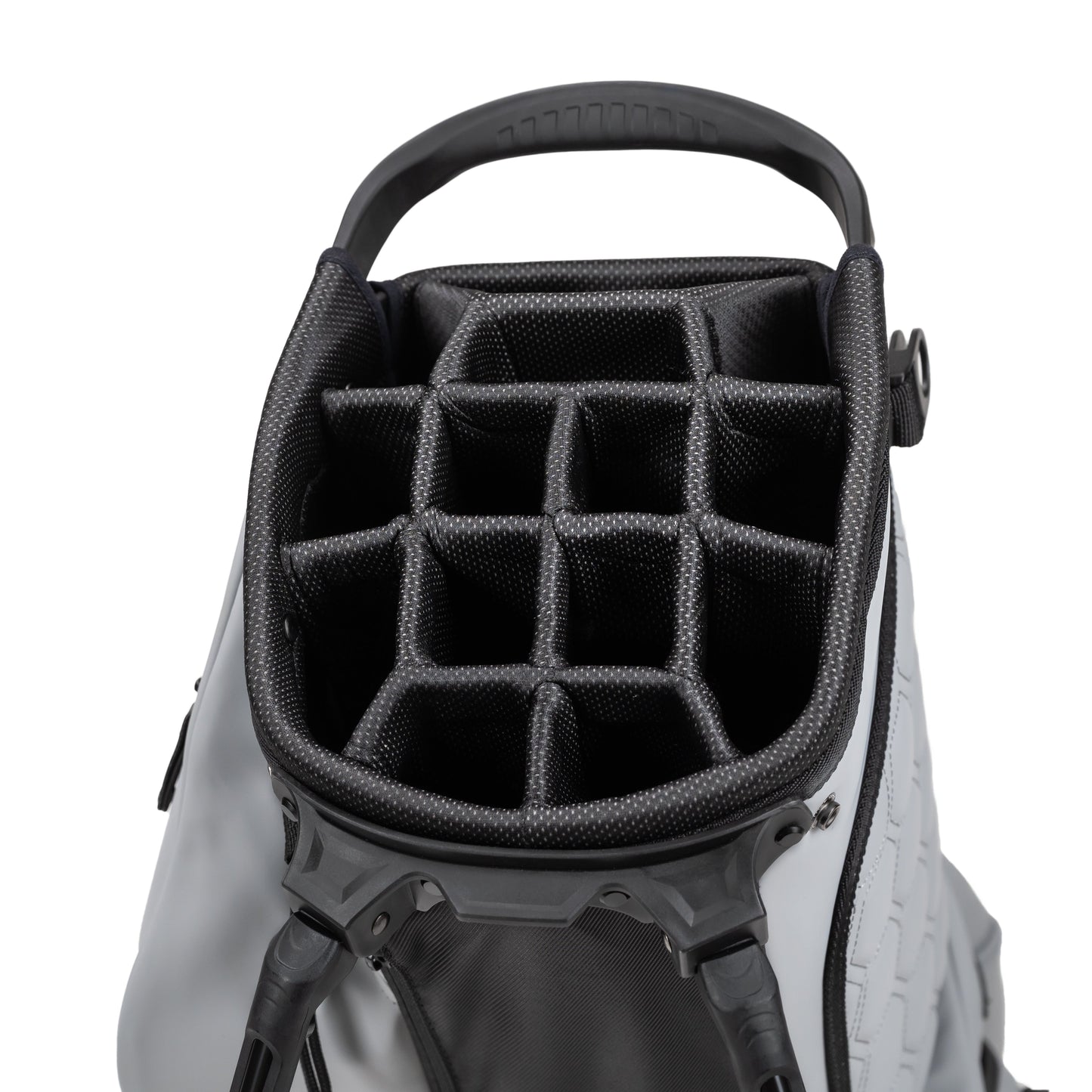 Kradul LUX 9.5" 14-Way Hybrid Stand Bag: Fossil (Gray)