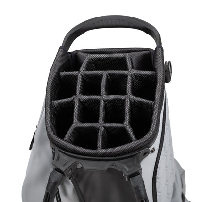 Kradul LUX 9.5" 14-Way Hybrid Stand Bag: Fossil (Gray)