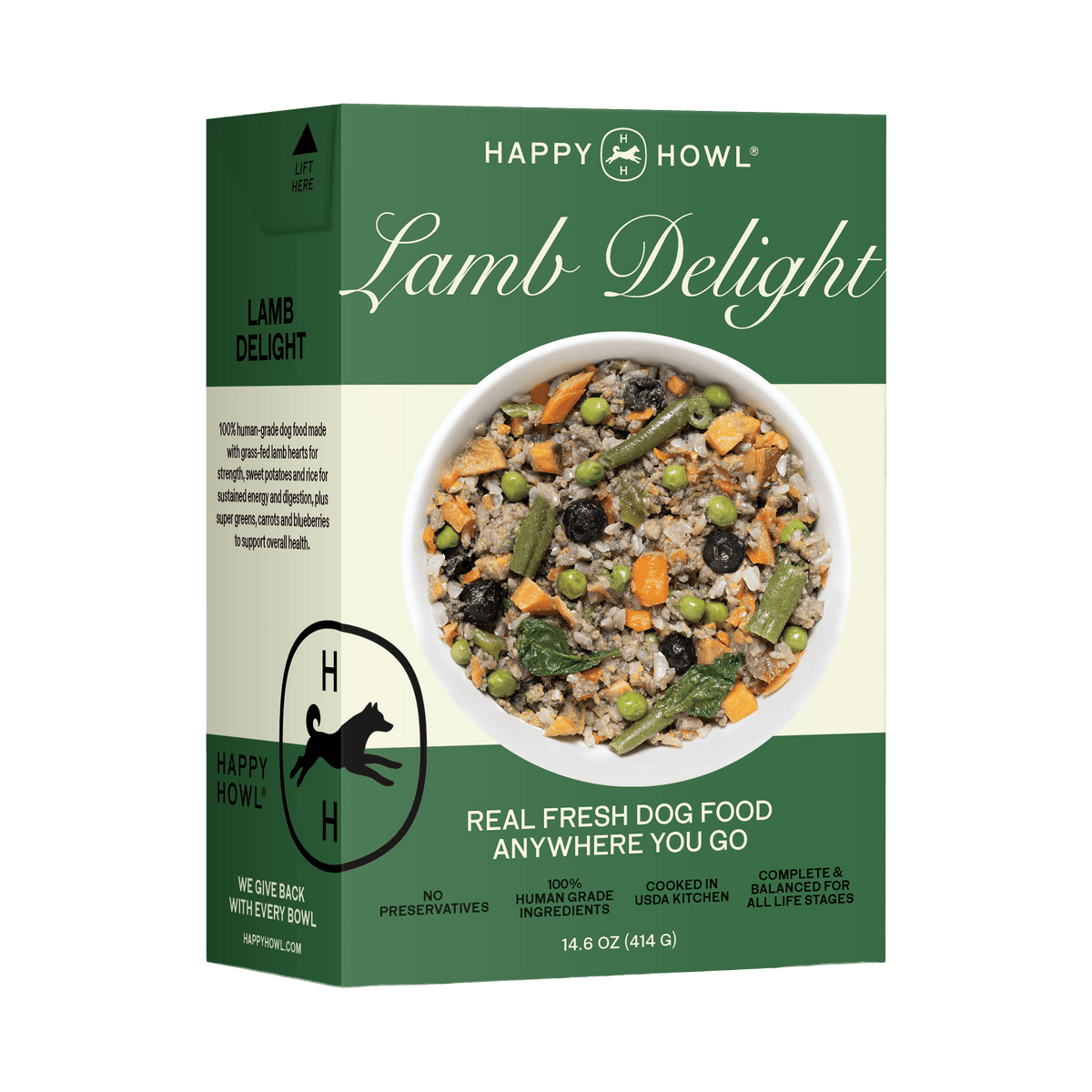 Happy Howl 100% Human-Grade Dog Food
