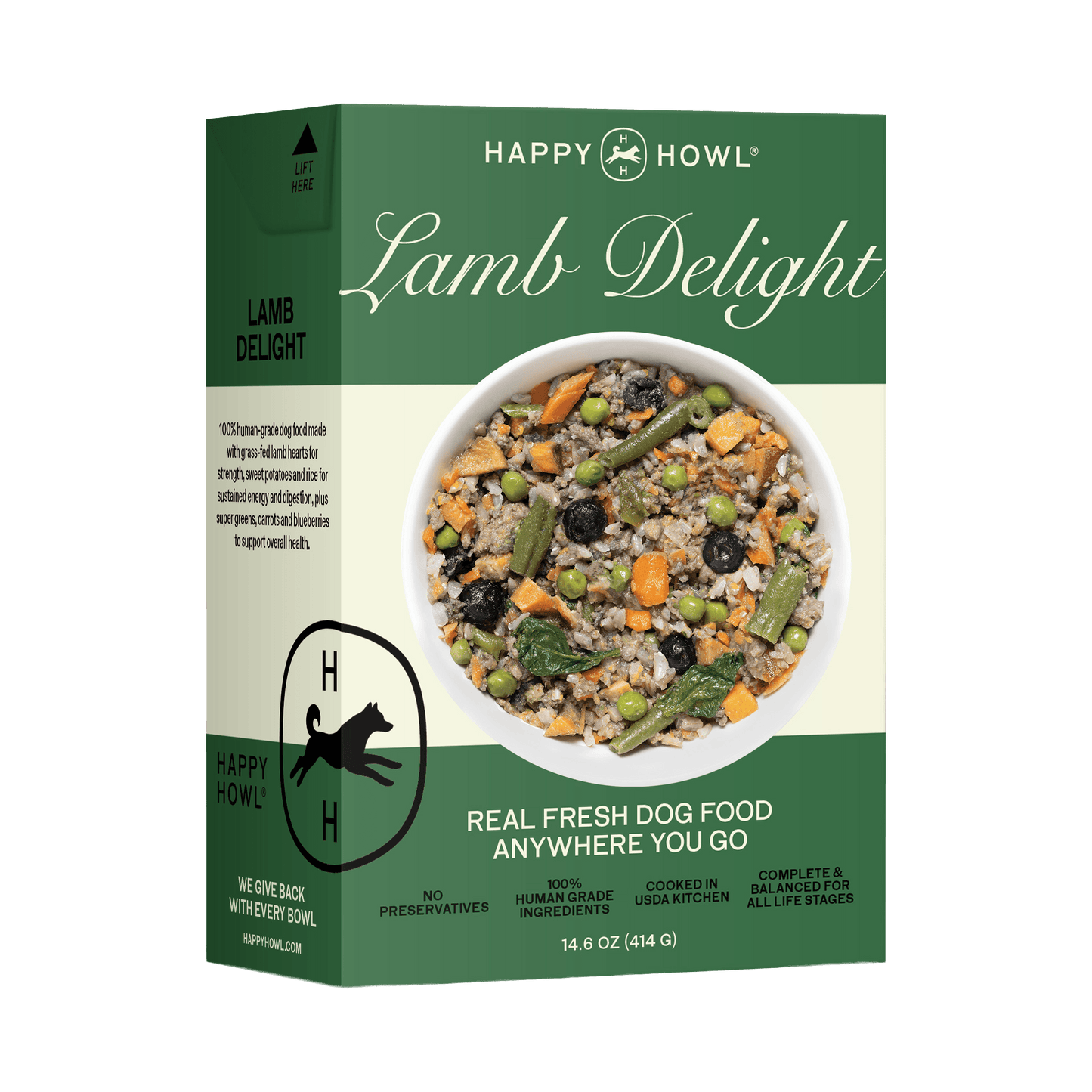 Happy Howl 100% Human-Grade Dog Food