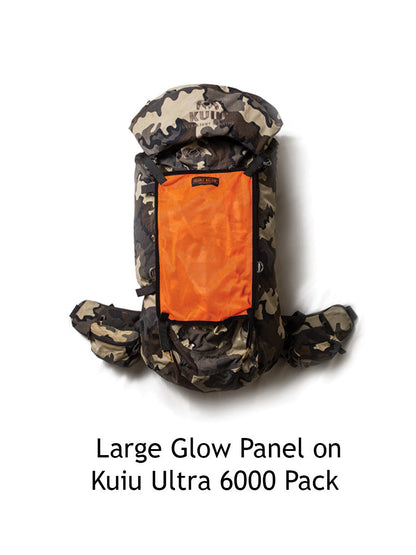Orange Aglow Blaze Orange Safety Panel