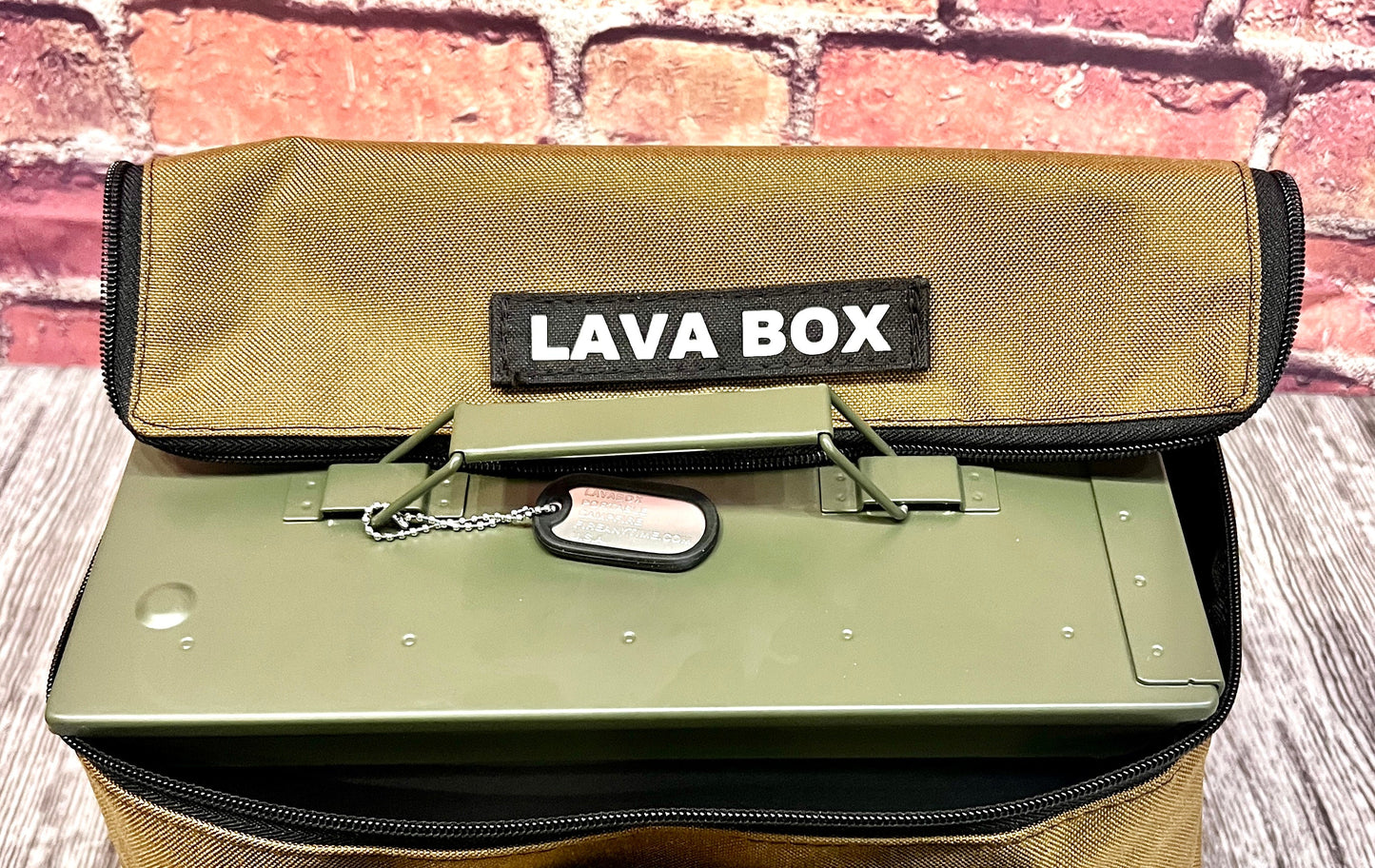 Overland Gear Guy FIRECAN PORTABLE FIRE PIT Carry Bag - IGNIK- Lava Box