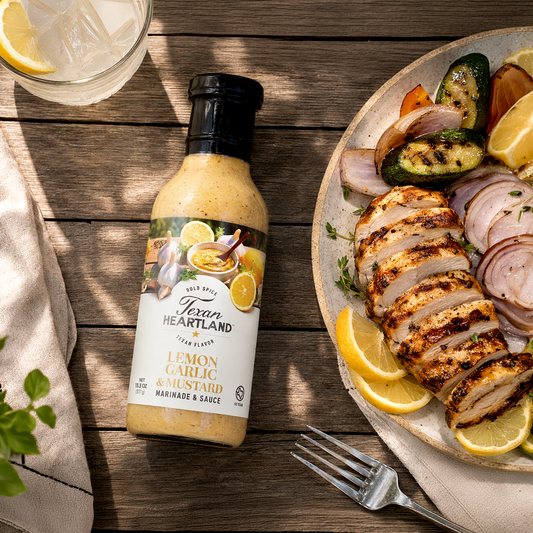 Texan Heartland Lemon, Garlic & Mustard Marinade & Sauce