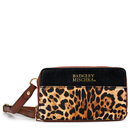 Badgley Mischka  Leopard Belt Bag | Crossbody Sling