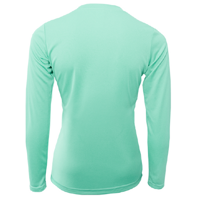 Saltwater Born "Life Is Better At The Beach" Turtle Long Sleeve UPF 50+ Dry-Fit Shirt
