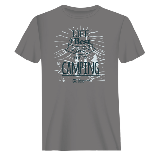 Outdoorzees Life Is Best T-Shirt for Men