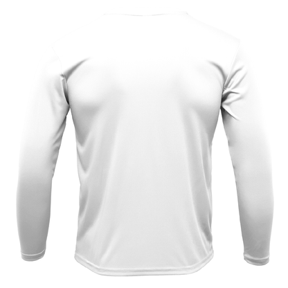 Saltwater Born Men's Clean "Life Is Better At The Beach" Turtle Long Sleeve UPF 50+ Dry-Fit Shirt