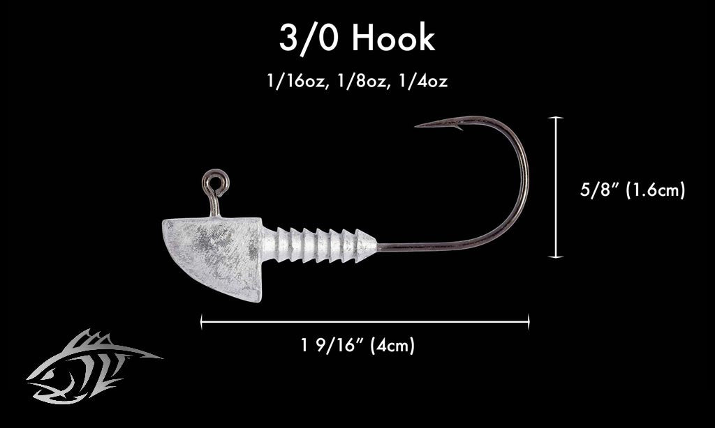 Lunker City Fin-S Jig Heads