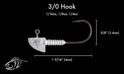 Lunker City Fin-S Jig Heads