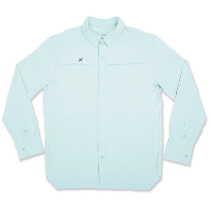 Xotic - Long Sleeve Solid Lifestyle Button Down w/ REPEL-X