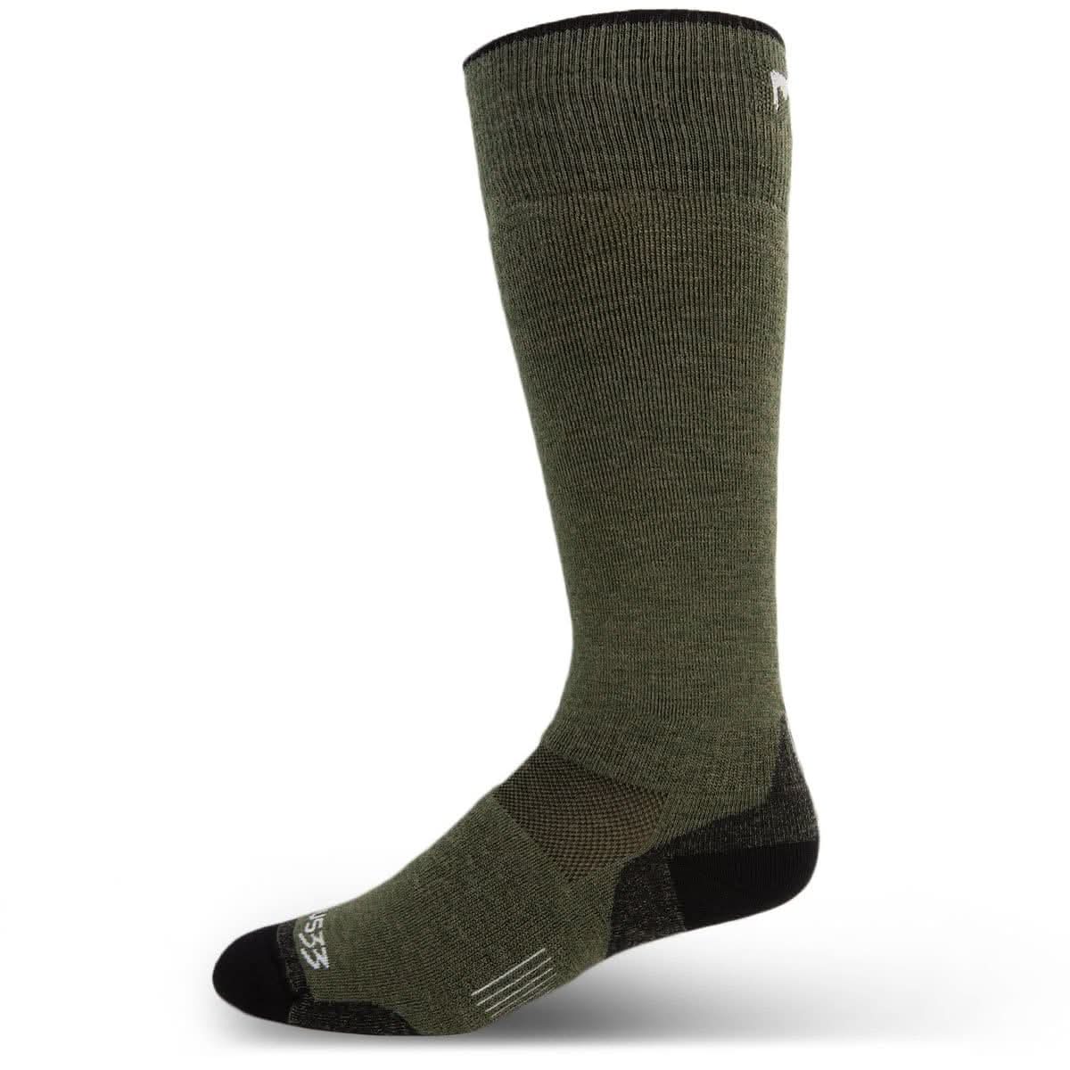 Minus33 Lightweight - Over the Calf Wool Socks Mountain Heritage
