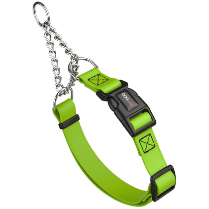 Dogline Biothane Adjustable Martingale Collar with Quick Release Buckle