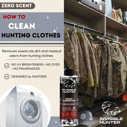 Zone Protects Invisible Hunter Total Scent Eliminator Strategy Kit