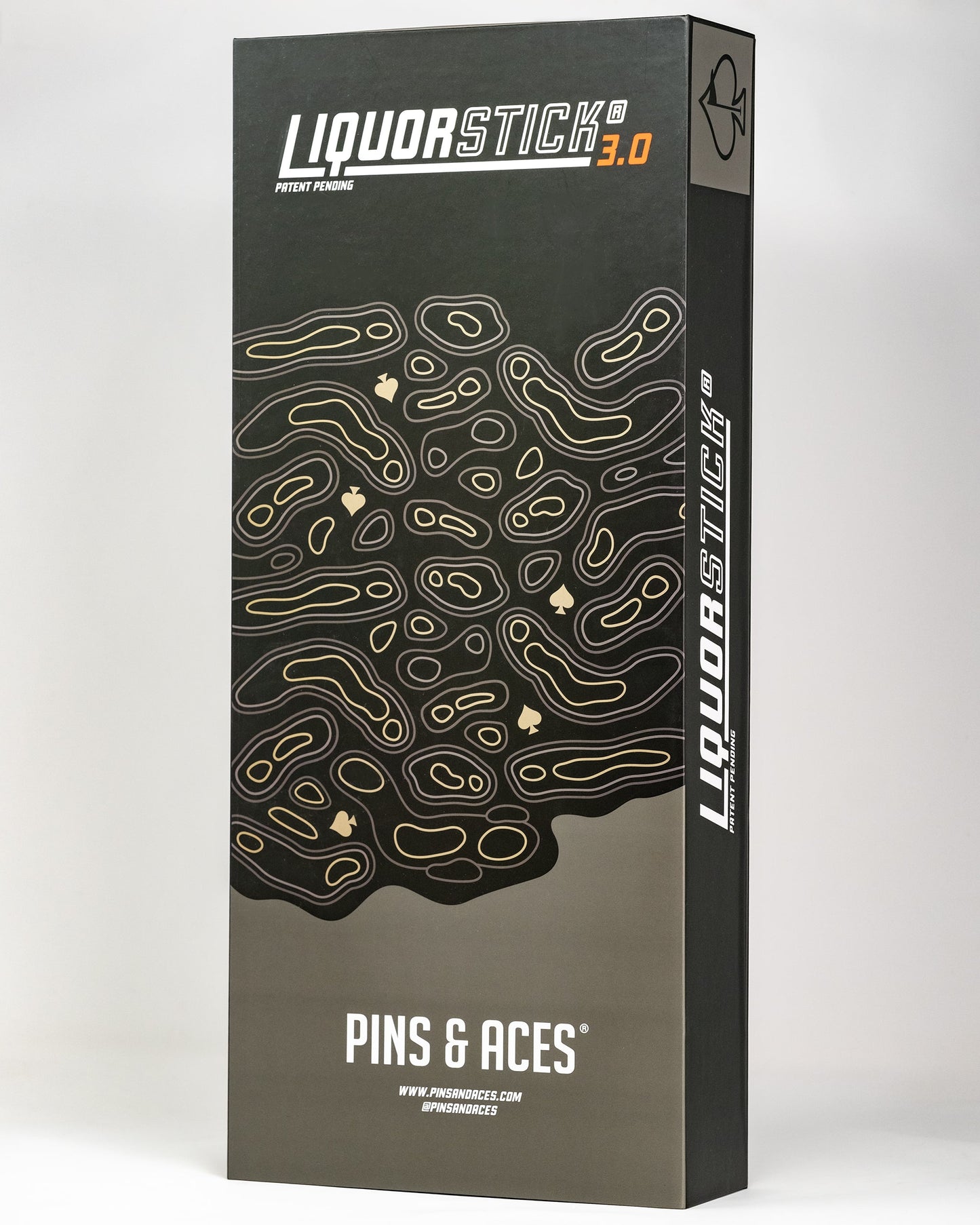 Pins and Aces LiquorStick® 3.0 - Black
