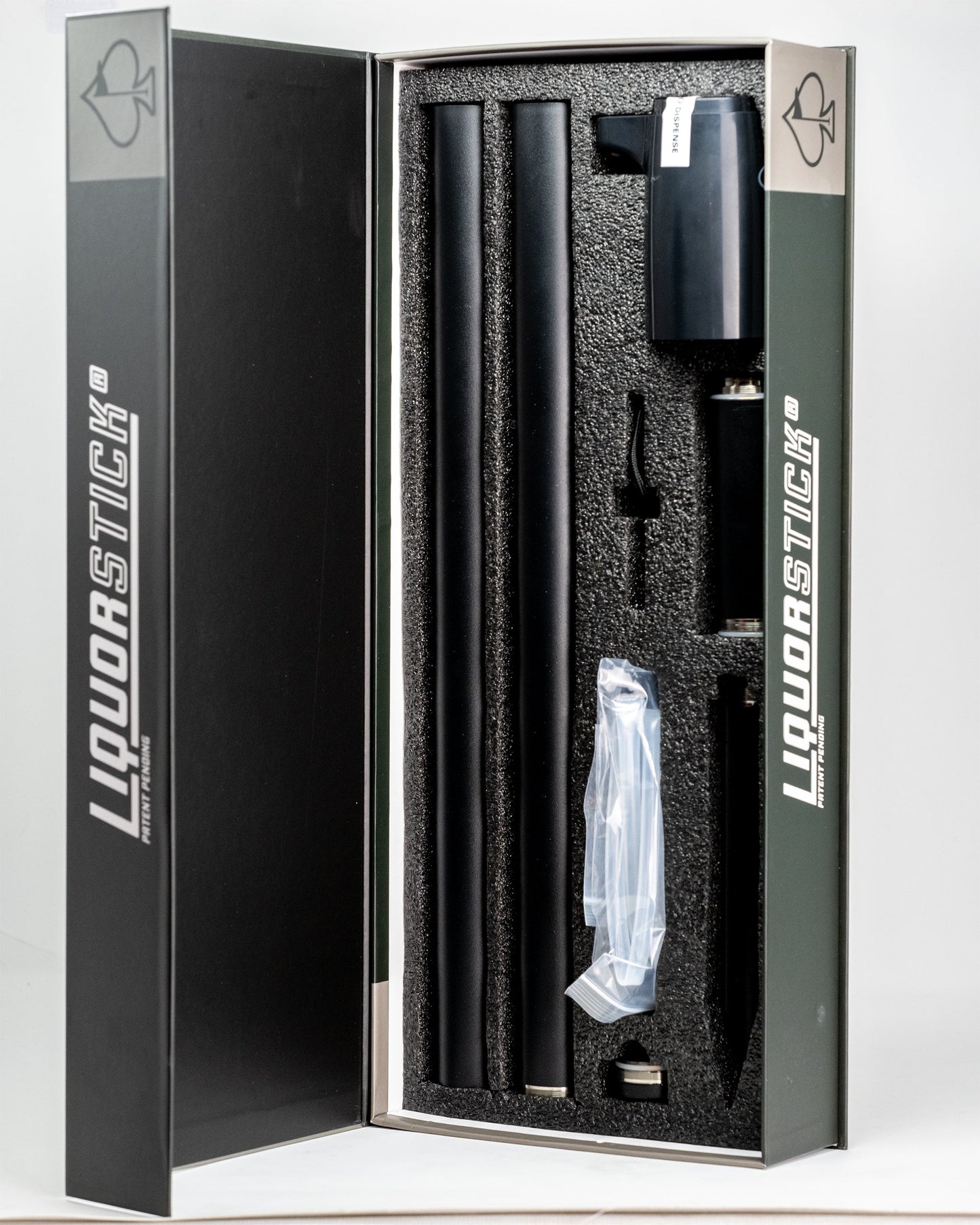 Pins and Aces LiquorStick® 3.0 - Black