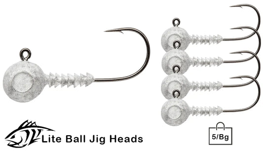 Lunker City Lite Jig Heads - 5/Bag
