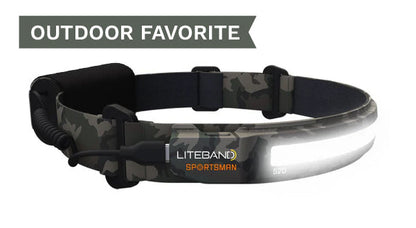 Liteband ACTIV 520 Lumen LED Wide Beam Rechargeable Headlamp